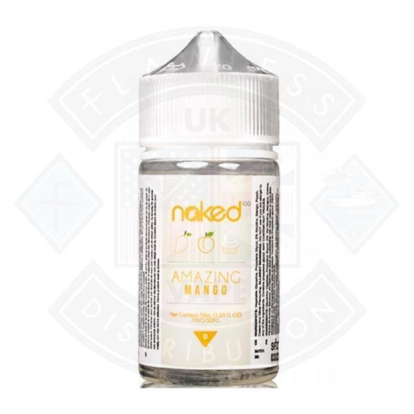 Naked - Amazing Mango 0mg 50ml Shortfills - Flawless Vape Shop