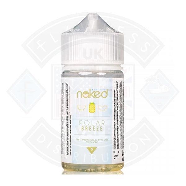 Naked - Polar Breeze 0mg 50ml Shortfill E liquid - Flawless Vape Shop