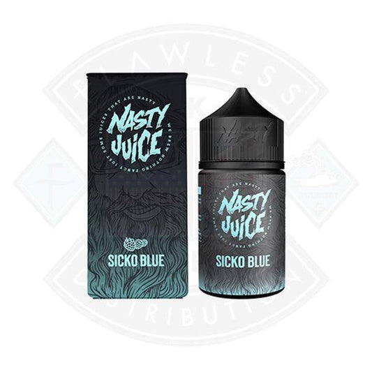 Nasty Juice - Berry Series - Sicko Blue 0mg 50ml Shortfill - Flawless Vape Shop