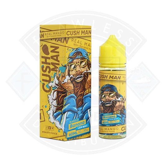 Nasty Juice - Cush Man Mango Banana 0mg 50ml Shortfill E-liquid - Flawless Vape Shop