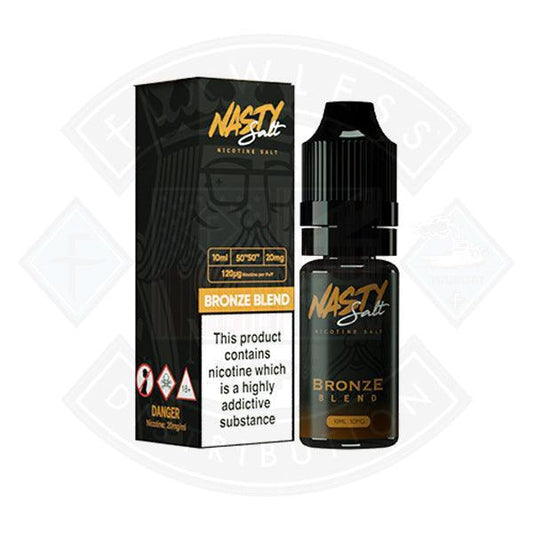 Nasty Juice Nasty Salt Bronze Blend 10mg 10ml e-liquid - Flawless Vape Shop