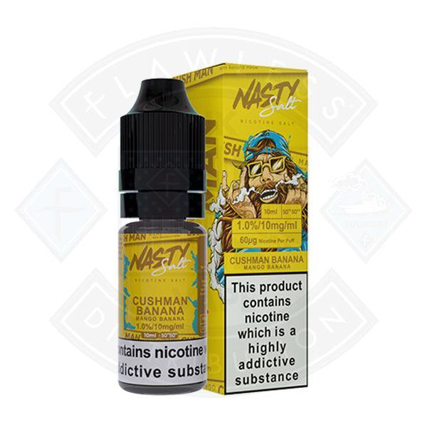 Nasty Juice Nasty Salt Cushman Banana Mango Banana 10mg 10ml - Flawless Vape Shop