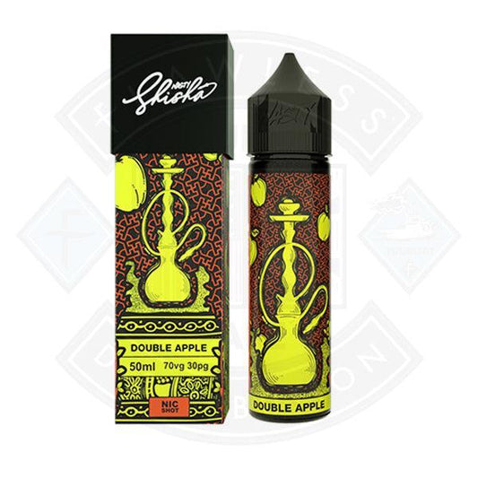 Nasty Juice Shisha - Double Apple 0mg 50ml Shortfill - Flawless Vape Shop