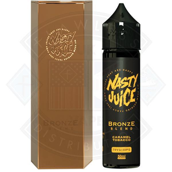 Nasty Juice Tobacco Series - Bronze Blend 0mg 50ml Shortfill E-liquid - Flawless Vape Shop