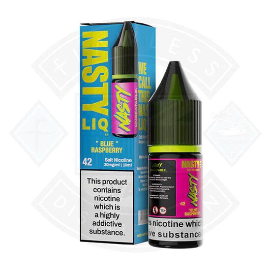 NASTY LIQ Blue Raspberry Nic Salt 10ml - Flawless Vape Shop