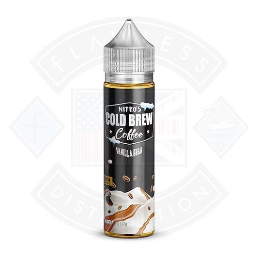 Nitro's Cold Brew Coffee Longfill Concentrate Vanilla Bean 20ml - Flawless Vape Shop