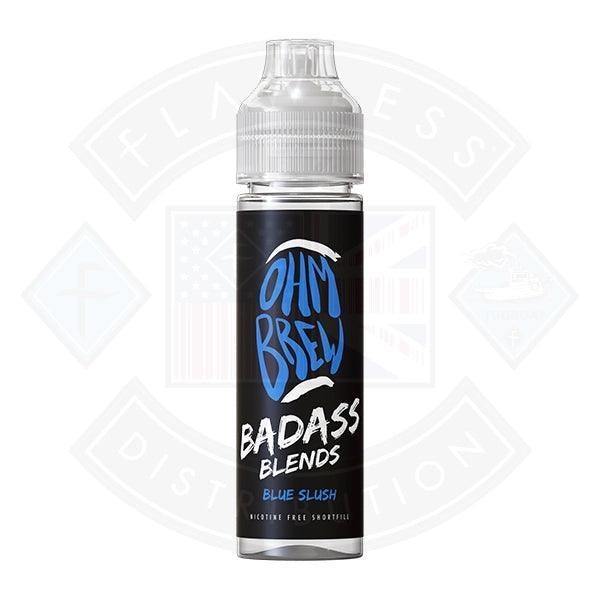 Ohm Brew Badass Blends Blue Slush 50ml E-liquid - Flawless Vape Shop