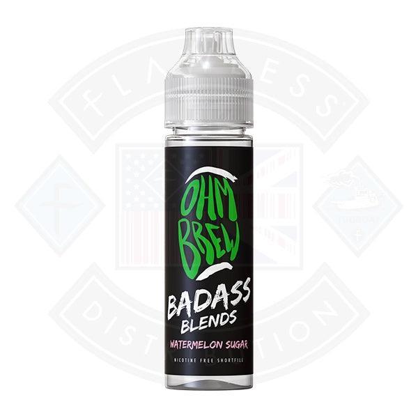 Ohm Brew Badass Blends Watermelon Sugar 50ml E-liquid - Flawless Vape Shop