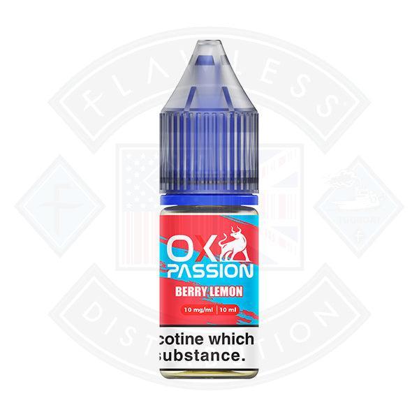 OX Passion by Oxva Berry Lemon Nic Salt 10ml - Flawless Vape Shop