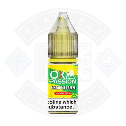 OX Passion by Oxva Pineapple Freeze Nic Salt 10ml - Flawless Vape Shop