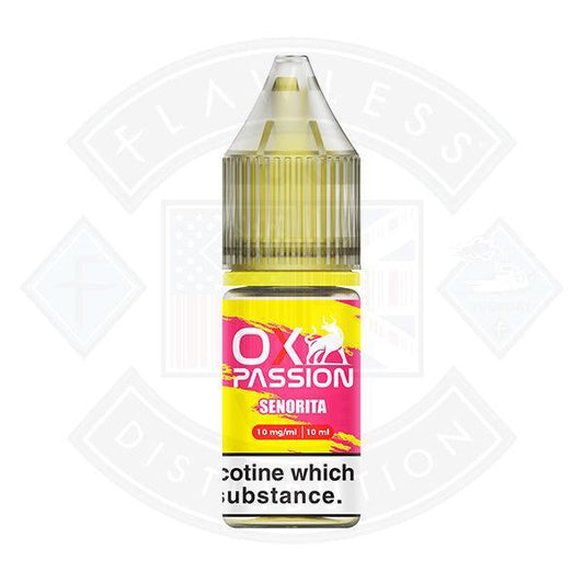 OX Passion by Oxva Senorita Nic Salt 10ml - Flawless Vape Shop