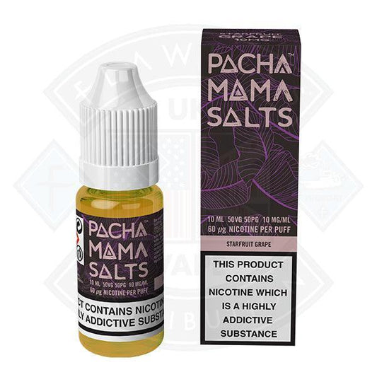 Pacha Mama Salts Starfruit Grape 10ml E Liquid - Flawless Vape Shop