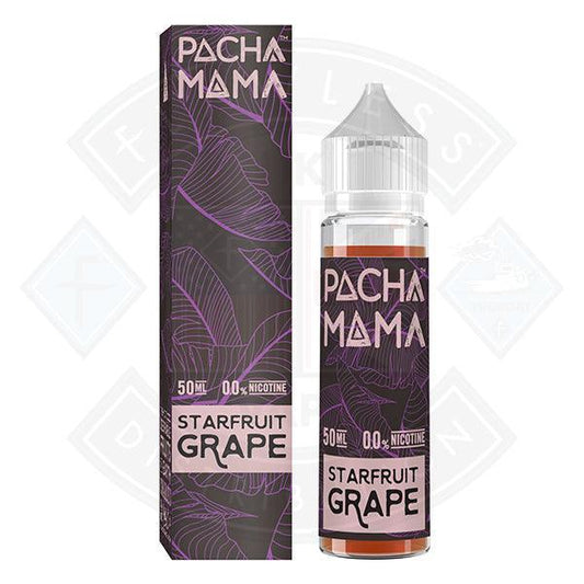 Pacha Mama Starfruit Grape 50ml 0mg shortfill e-liquid - Flawless Vape Shop