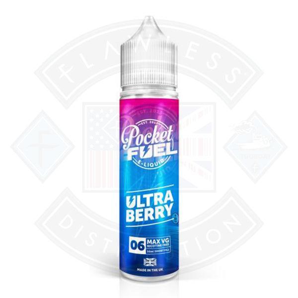 Pocket Fuel Ultra Berry 06 0mg 50ml Shortfill - Flawless Vape Shop