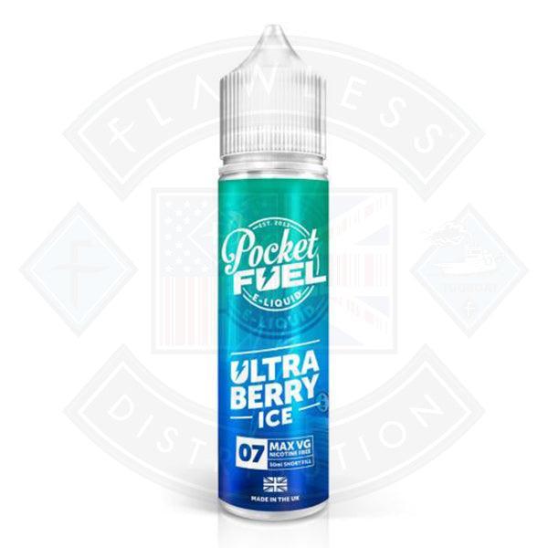 Pocket Fuel Ultra Berry Ice 07 0mg 50ml Shortfill - Flawless Vape Shop