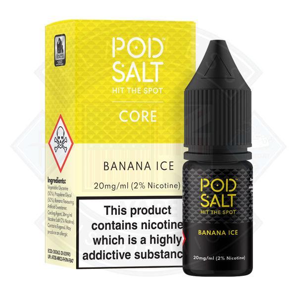 Pod Salt Banana Ice 10ml E-Liquid - Flawless Vape Shop