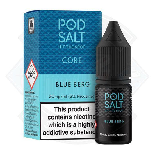 Pod Salt Blue Berg Nic Salt 11mg 10ml E-Liquid - Flawless Vape Shop