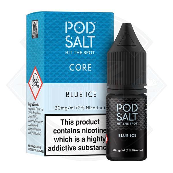 Pod Salt Blue Ice Nic Salt 11mg 10ml E-Liquid - Flawless Vape Shop