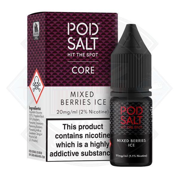 Pod Salt Mixed Berries Ice 10ml E-Liquid - Flawless Vape Shop