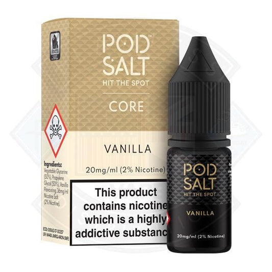 Pod Salt Vanilla Nic Salt 11mg 10ml E-Liquid - Flawless Vape Shop