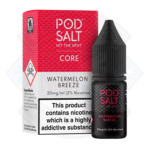 Pod Salt Watermelon Breeze 11mg 10ml E-Liquid - Flawless Vape Shop