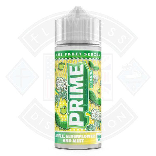 Prime Fruit Series Apple Elderlower & Mint 0mg 100ml Shortfill - Flawless Vape Shop