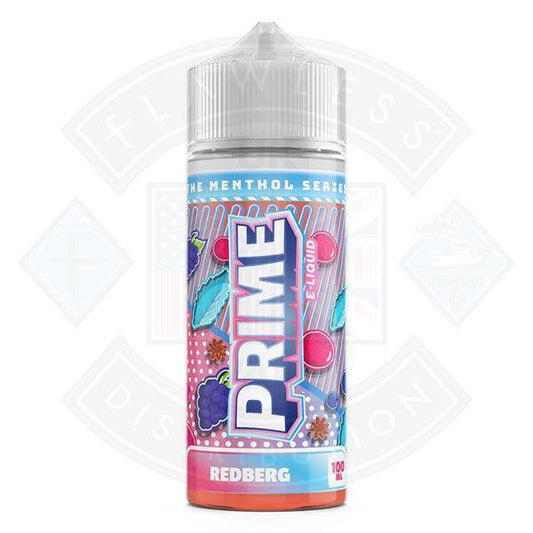 Prime Menthol Series Redberg 0mg 100ml Shortfill - Flawless Vape Shop