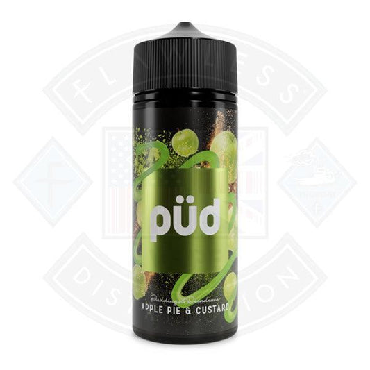 PUD Pudding & Decadence Apple Pie & Custard 0mg 100ml Shortfill E-Liquid - Flawless Vape Shop