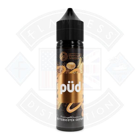 PUD Pudding & Decadence Butterscotch Custard 0mg 50ml Shortfill E-Liquid - Flawless Vape Shop