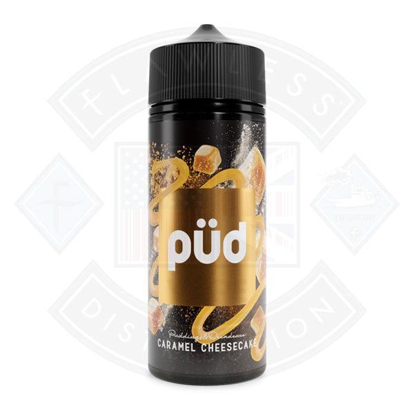 PUD Pudding & Decadence Caramel Cheesecake 0mg 100ml Shortfill E-Liquid - Flawless Vape Shop