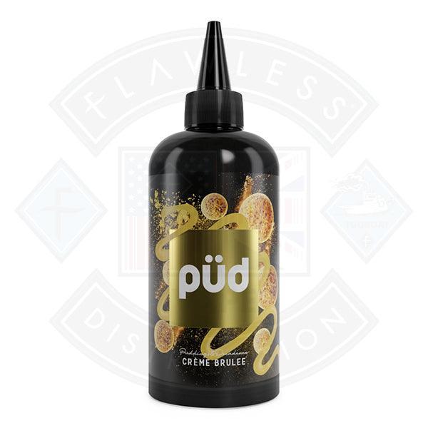 PUD Pudding & Decadence Creme Brulee 0mg 200ml Shortfill E-Liquid - Flawless Vape Shop