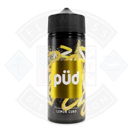 PUD Pudding & Decadence Lemon Curd 0mg 100ml Shortfill E-Liquid - Flawless Vape Shop