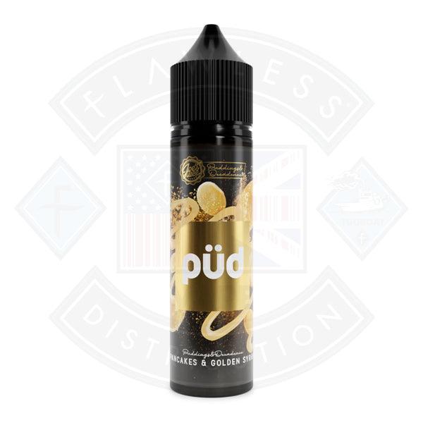 PUD Pudding & Decadence Pancakes & Golden Syrup 0mg 50ml Shortfill E-Liquid - Flawless Vape Shop