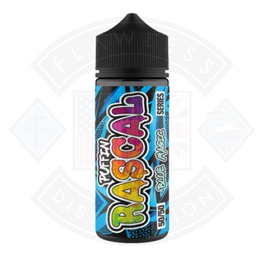 Puffin Rascal 50:50 Series Blue Magic 0mg 100ml Shortfill E-Liquid - Flawless Vape Shop