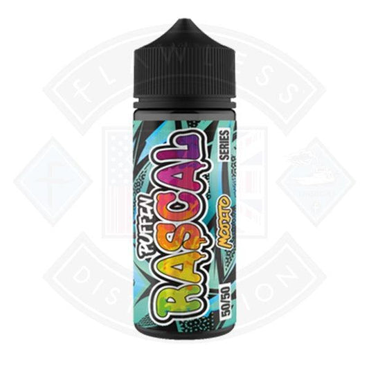 Puffin Rascal 50:50 Series Mojito 0mg 100ml Shortfill E-Liquid - Flawless Vape Shop