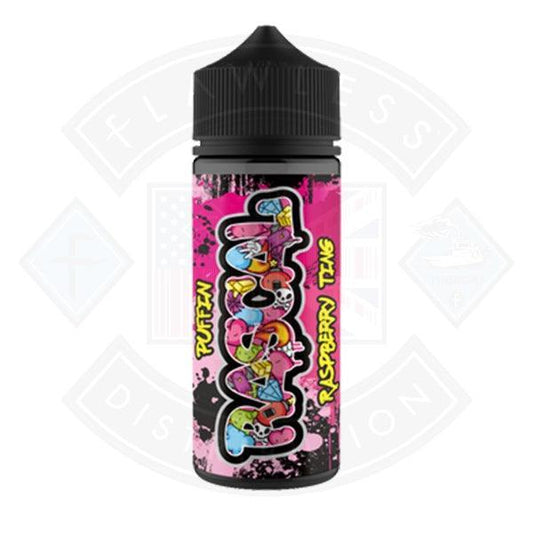 Puffin Rascal Raspberry Ting 0mg 100ml Shortfill E-Liquid - Flawless Vape Shop