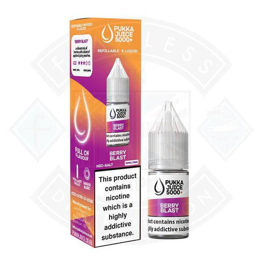 Pukka Juice 5000 Berry Blast Nic Salt 10ml - Flawless Vape Shop