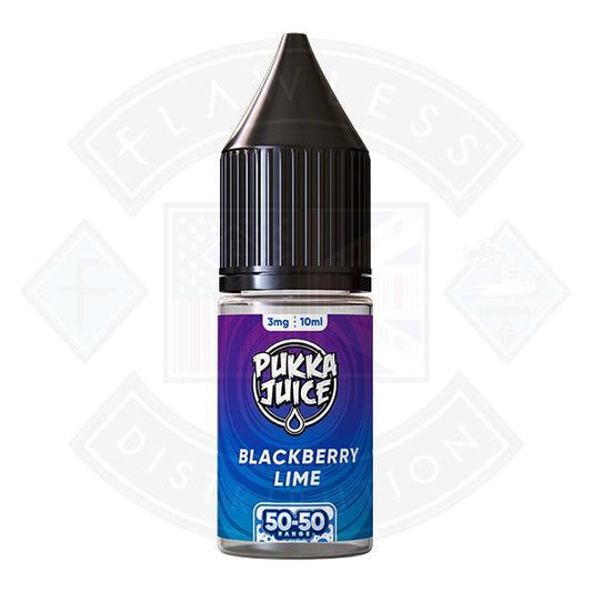 Pukka Juice 50/50 Blackberry Lime 10ml - Flawless Vape Shop