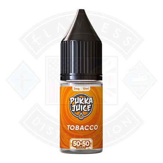 Pukka Juice 50/50 Tobacco 10ml - Flawless Vape Shop