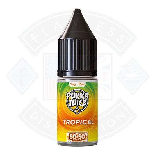 Pukka Juice 50/50 Tropical 10ml - Flawless Vape Shop