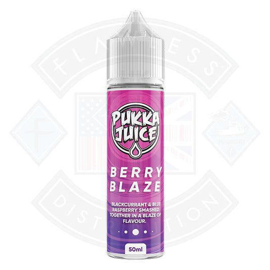 Pukka Juice Berry Blaze 50ml 0mg Shortfill E-liquid - Flawless Vape Shop