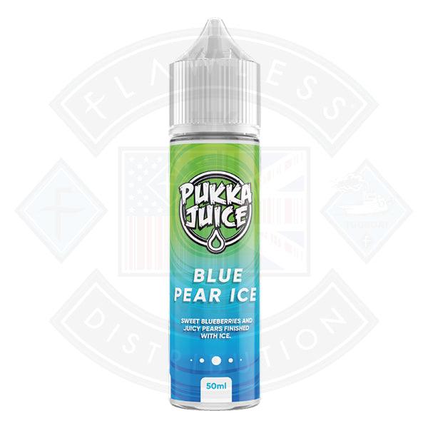 Pukka Juice Blue Pear Ice 50ml 0mg Shortfill E-liquid - Flawless Vape Shop