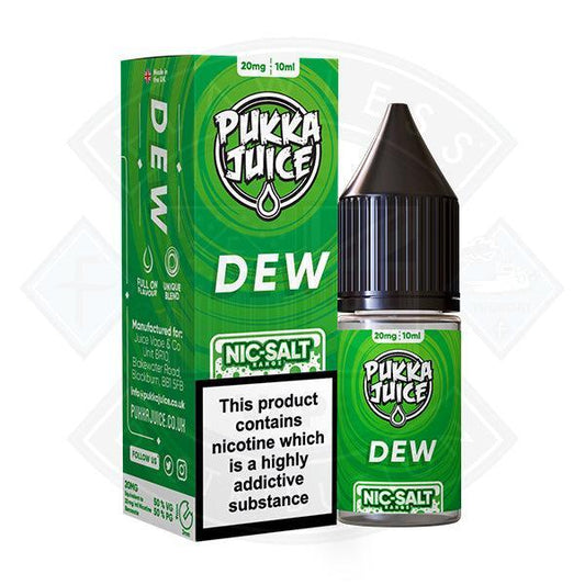 Pukka Juice - Nic Salt Dew 10ml 10mg E-liquid - Flawless Vape Shop