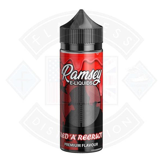 Ramsey E-Liquids Red "A" Recrujt 0mg 100ml Shortfill - Flawless Vape Shop