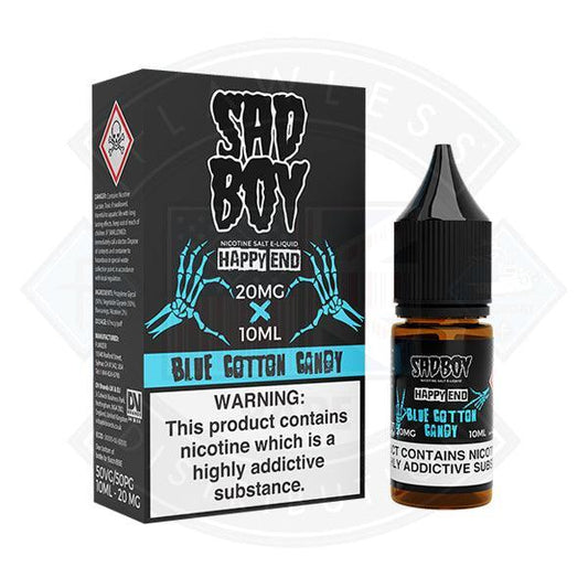 Sadboy Blue Cotton Candy Nic Salt 10ml - Flawless Vape Shop