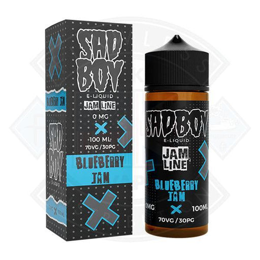 Sadboy Blueberry Jam Cookie 100ml 0mg shortfill E-liquid - Flawless Vape Shop