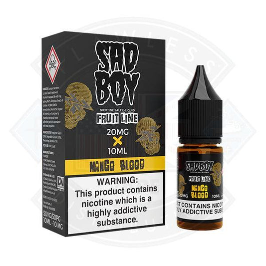 Sadboy Mango Blood Nic Salt 10ml - Flawless Vape Shop