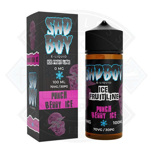 Sadboy Punch Berry Ice 100ml 0mg shortfill e-liquid - Flawless Vape Shop