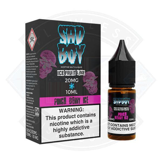 Sadboy Punch Berry Ice Nic Salt 10ml - Flawless Vape Shop