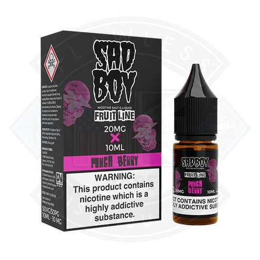 Sadboy Punch Berry Nic Salt 10ml - Flawless Vape Shop